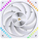 Кулер до корпусу JONSBO HF2-120W ARGB White