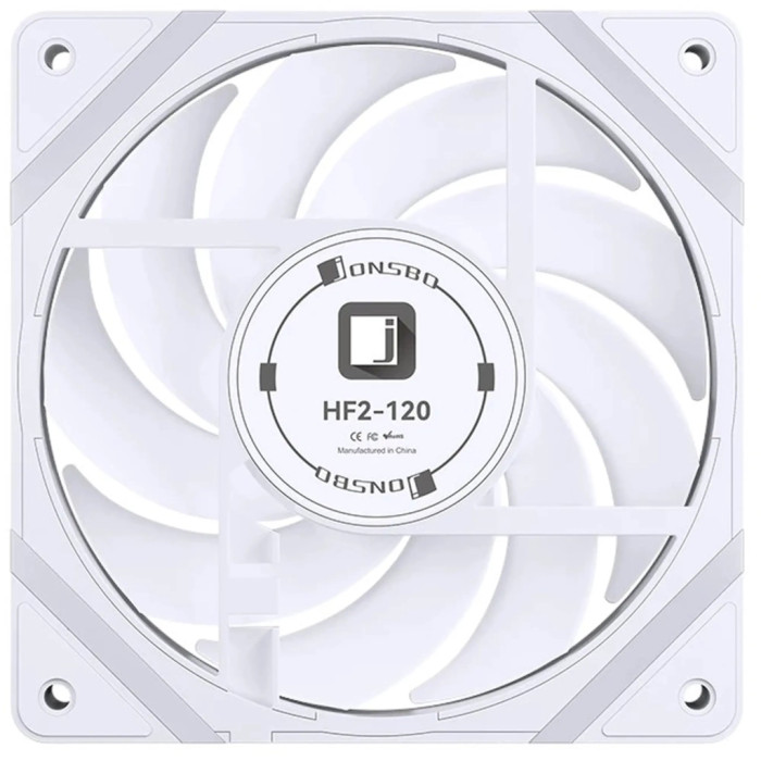 Кулер до корпусу JONSBO HF2-120W ARGB White