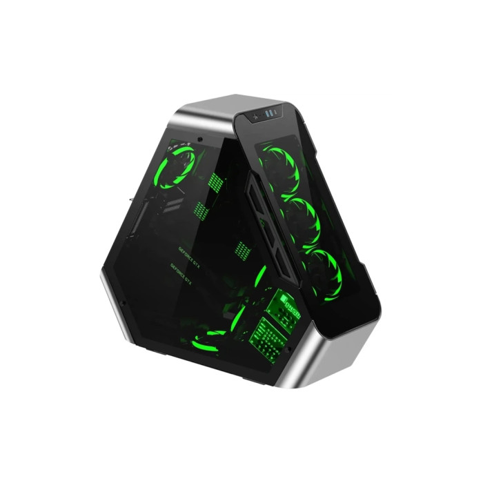 Корпус для ПК JONSBO Корпус JONSBO TR03-G Silver (TR03-G Silver)