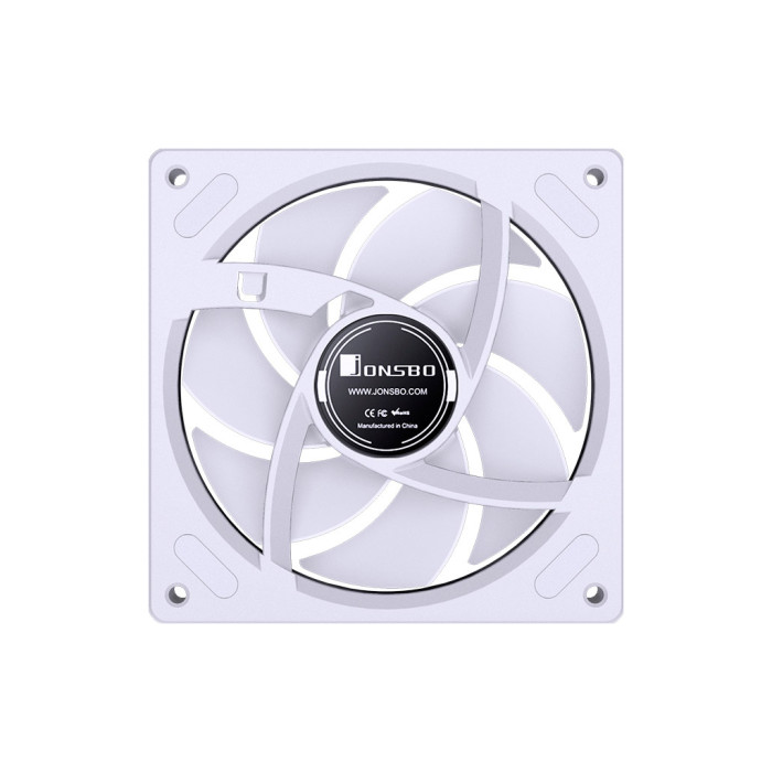 Кулер до корпусу JONSBO ZB-120W White