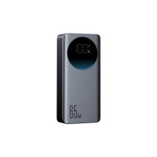 Батарея універсальна JOYROOM 30000mAh 65W PD, QC/3.0, USB-A, 2xUSB-C In/Out, Black (JR-PBF05)