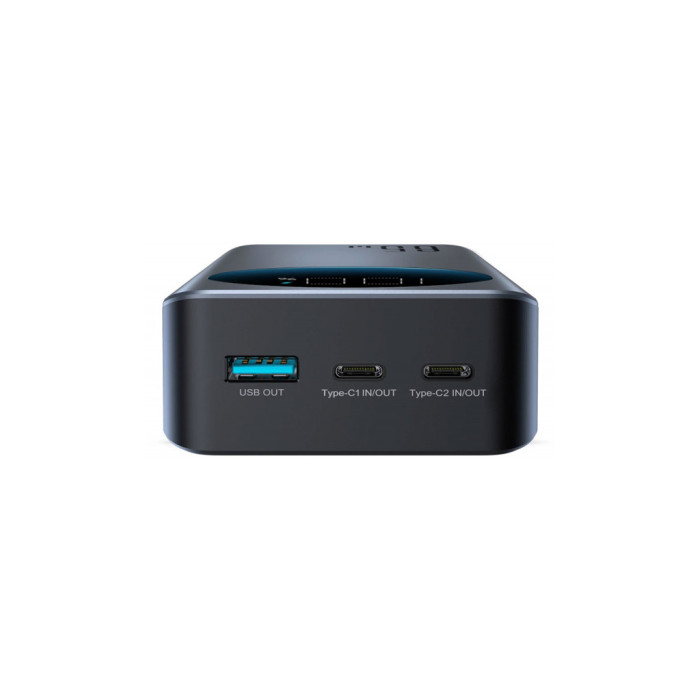 Батарея універсальна JOYROOM 30000mAh 65W PD, QC/3.0, USB-A, 2xUSB-C In/Out, Black (JR-PBF05)