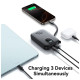 Батарея універсальна JOYROOM 10000mAh, 22.5W, PD, QC, built-in USB-C cable, Black (JR-PBF17)
