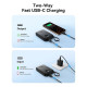 Батарея універсальна JOYROOM 10000mAh, 22.5W, PD, QC, built-in USB-C cable, Black (JR-PBF17)