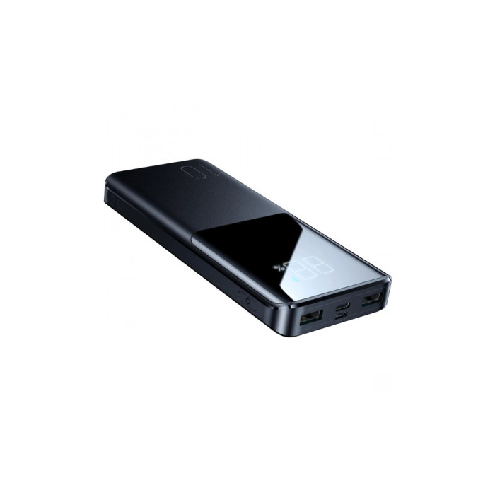 Батарея універсальна JOYROOM 10000mAh 22,5W PD, QC/3.0, 2*USB-A, USB-C In/Out, MicroUSB in, Black (JR-QP191)