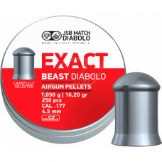 Пульки JSB Diabolo Exact Beast 4,52 мм, 1,05 г, 250 шт/уп (546279-250)