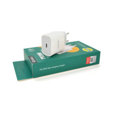 Зарядний пристрій KAKUSIGA USB-C PD20W white (KSC-500 HELI)