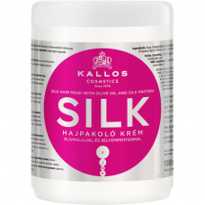 Маска для волосся Kallos Cosmetics Silk з оливковою олією і протеїнами шовку 1000 мл (5998889507992)