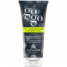 Шампунь Kallos Cosmetics Gogo 2 in 1 Energizing Hair And Body Wash For Men 200 мл (5998889511166)