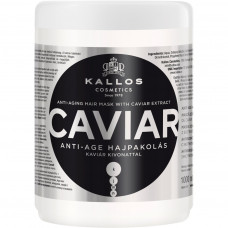 Маска для волосся Kallos Cosmetics Caviar для відновлення волосся з екстрактом чорної ікри 1000 мл (5998889512224)