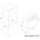 Духова шафа Kernau KBO 1066 P S PT B