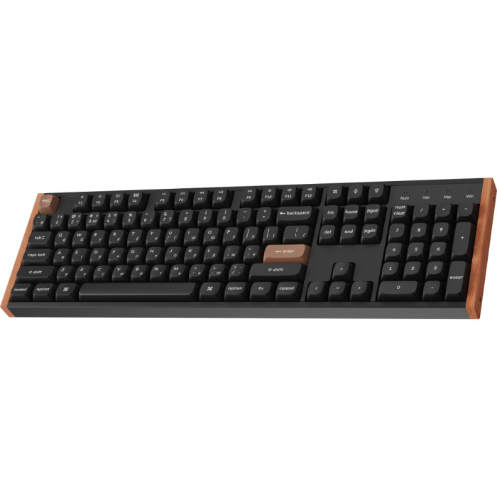 Клавіатура Keychron K10 HE Magnetic Switch RGB UA Black (K10H-F1-UA)