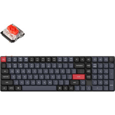 Клавіатура Keychron K17 PRO Gateron MX 2.0 Red QMK Hot-swap Wireless/Bluetooth/USB-А UA Black (K17P-H1-UA)