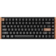 Клавіатура Keychron K2HE Gateron Double-Rail Magnetic Nebula Hot-swap QMK Wireless/Bluetooth/USB-А UA Wood/Black (K2H-F1-UA)