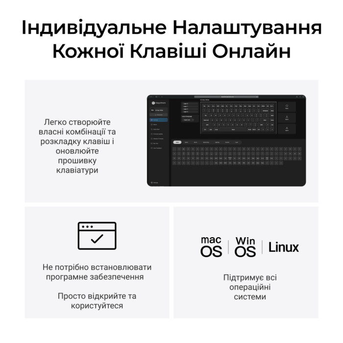 Клавіатура Keychron K3 Max Gateron Brown Switch RGB UA Black (K3M-H3-UA)