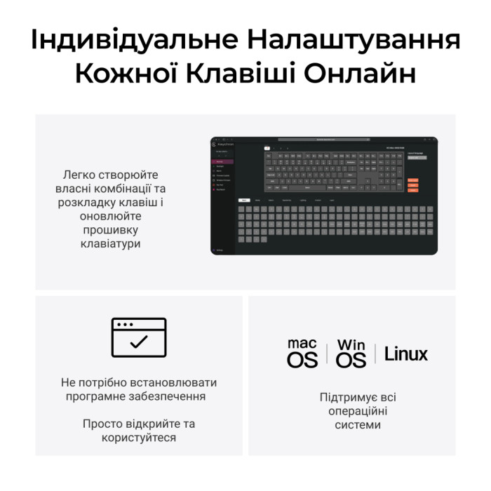 Клавіатура Keychron K5 Max Gateron Brown Switch RGB UA Black (K5M-H3-UA)