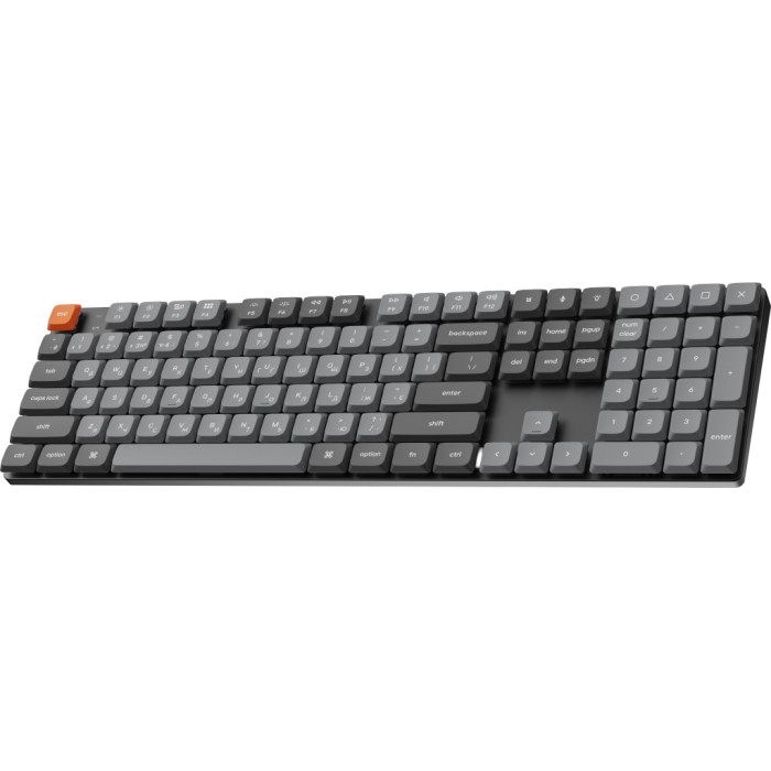 Клавіатура Keychron K5 Max Gateron Brown Switch RGB UA Black (K5M-H3-UA)