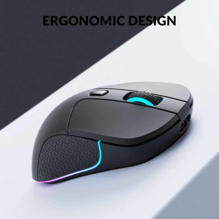Мишка Keychron M3 Wireless/Bluetooth/USB Black (M3-A1)
