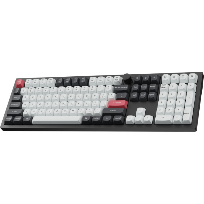 Клавіатура Keychron Q6 HE Magnetic Switch RGB UA Black (Q6H-M1-UA)