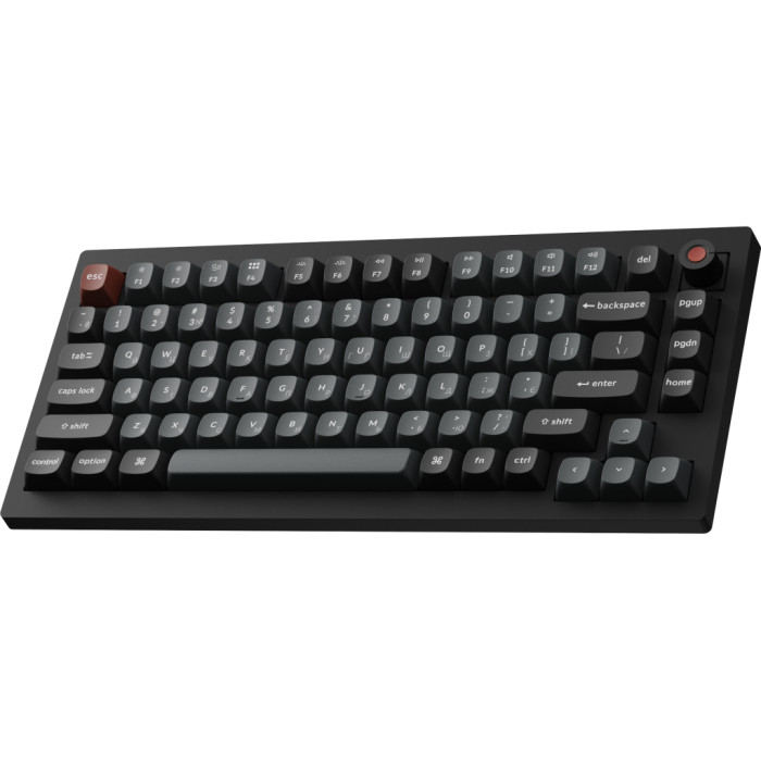 Клавіатура Keychron V1 8K Keychron Super Red Switch RGB USB UA Black (V1W-D1-UA)