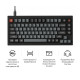Клавіатура Keychron V1 8K Keychron Super Red Switch RGB USB UA Black (V1W-D1-UA)