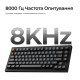 Клавіатура Keychron V1 8K Keychron Super Red Switch RGB USB UA Black (V1W-D1-UA)