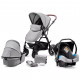 Коляска Kinderkraft 3 в 1 Moov Gray (KKWMOOVGRY00NC) (5902533906949)