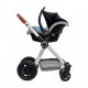 Коляска Kinderkraft 3 в 1 Veo Gray (KKWVEOGRY30000) (5902533910656)