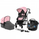 Коляска Kinderkraft 3 в 1 Juli Pink (KKWJULIPNK3000) (5902533911745)