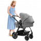 Коляска Kinderkraft 3 в 1 Moov Gray Melange (KKWMOOVGRYM0NC) (5902533915019)