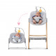 Стілець для годування Kinderkraft з шезлонгом Igee Calmee Cloudy Grey (5902533919109)