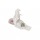 Конектор RJ45 cat.6 UTP 8P8C, безінструментальний, 1шт Kingda (KD-PGU8054-C6)