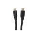 Дата кабель USB-C to USB-C 1.0m 60W black Kingda (KD-UCUC3002-1m)
