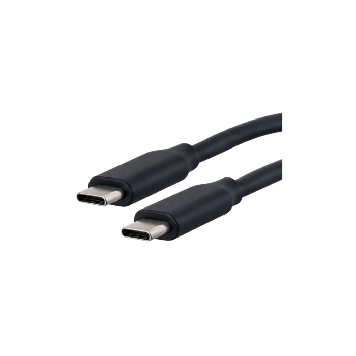Дата кабель USB-C to USB-C 2.0m 60W black Kingda (KD-UCUC3002-2m)