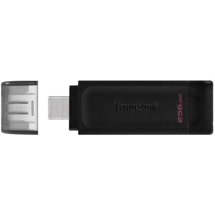 USB флеш накопичувач Kingston 256GB DataTraveller 70 USB 3.2 / Type-C (DT70/256GB)