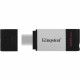 USB флеш накопичувач Kingston 128GB DataTraveler 80 USB 3.2/Type-C (DT80/128GB)