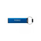 USB флеш накопичувач Kingston 128GB IronKey Keypad 200 Type-C Encrypted Blue USB 3.2 (IKKP200C/128GB)