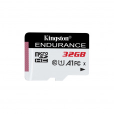 Карта пам'яті Kingston 32GB microSD class 10 UHS-I U1 A1 High Endurance (SDCE/32GB)