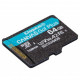 Карта пам'яті Kingston 64GB microSD class 10 UHS-I U3 A2 Canvas Go Plus (SDCG3/64GBSP)