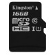 Карта пам'яті Kingston 16GB microSDHC class 10 UHS-I Canvas Select (SDCS/16GB)