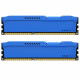 Модуль пам'яті для комп'ютера DDR3 8GB (2x4GB) 1866 MHz Fury Beast Blue Kingston Fury (ex.HyperX) (KF318C10BK2/8)