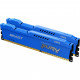 Модуль пам'яті для комп'ютера DDR3 8GB (2x4GB) 1866 MHz Fury Beast Blue Kingston Fury (ex.HyperX) (KF318C10BK2/8)