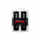 Модуль пам'яті для комп'ютера DDR4 32GB (2x16GB) 2666 MHz FURY Beast RGB Kingston Fury (ex.HyperX) (KF426C16BBAK2/32)