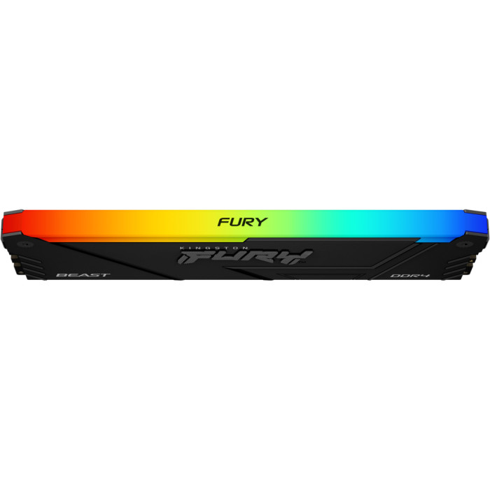 Модуль пам'яті для комп'ютера DDR4 8GB 3200 MHz Beast RGB Kingston Fury (ex.HyperX) (KF432C16BB2A/8WP)