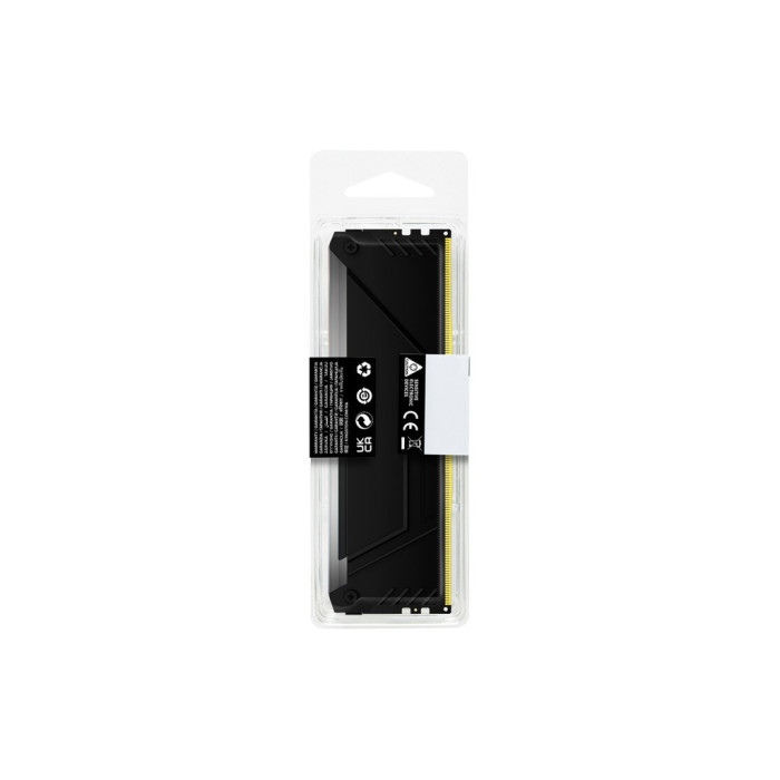 Модуль пам'яті для комп'ютера DDR4 8GB 3200 MHz Beast RGB Kingston Fury (ex.HyperX) (KF432C16BB2A/8WP)