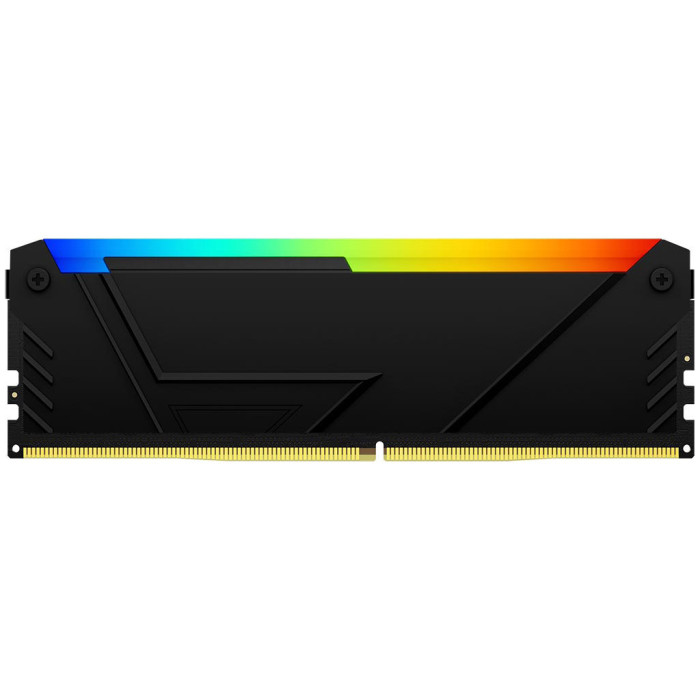 Модуль пам'яті для комп'ютера DDR4 64GB (2x32GB) 3600 MHz FURY Beast RGB Kingston Fury (ex.HyperX) (KF436C18BB2AK2/64)