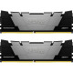 Модуль пам'яті для комп'ютера DDR4 64GB (2x32GB) 3600 MHz Renegade Black Kingston Fury (ex.HyperX) (KF436C18RB2K2/64)
