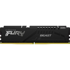 Модуль пам'яті для комп'ютера DDR5 8GB 5200 MHz Beast Black Kingston Fury (ex.HyperX) (KF552C40BB-8)