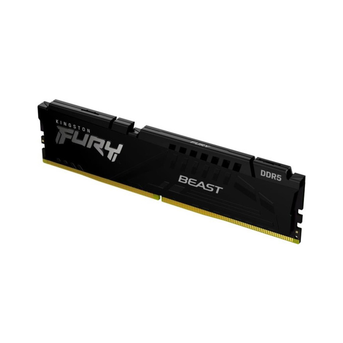 Модуль пам'яті для комп'ютера DDR5 32GB 5600 MHz Beast Black Kingston Fury (ex.HyperX) (KF556C36BBE2-32)