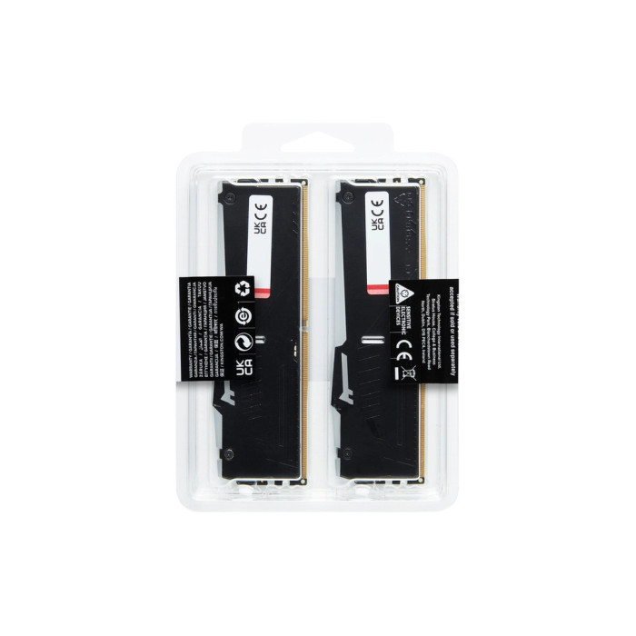 Модуль пам'яті для комп'ютера DDR5 128GB (2x64GB) 5600 MHz Beast RGB Kingston Fury (ex.HyperX) (KF556C40BBAK2-128)